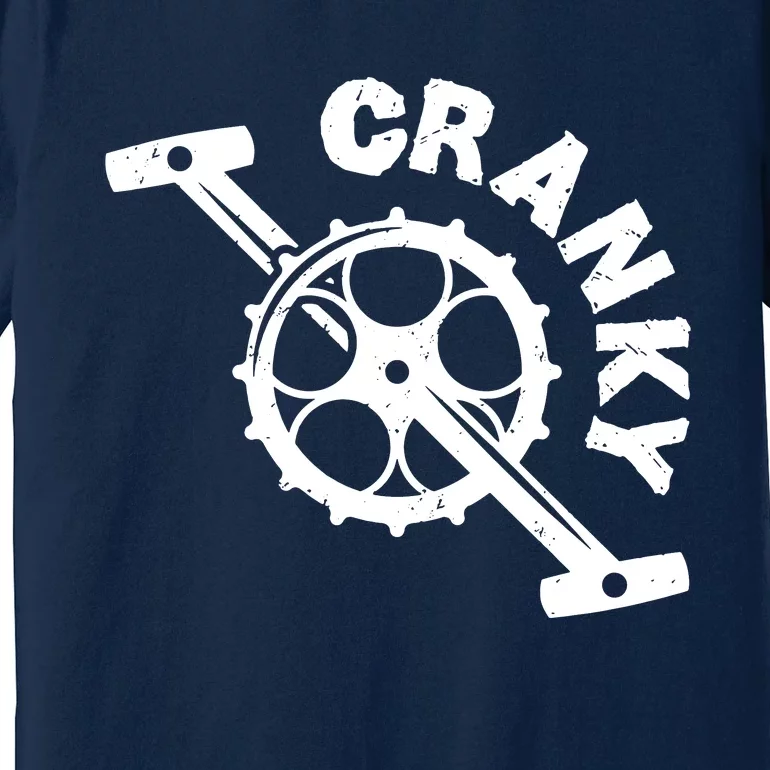 Bicycle Crank Cool Bike Rider Builder Premium T-Shirt