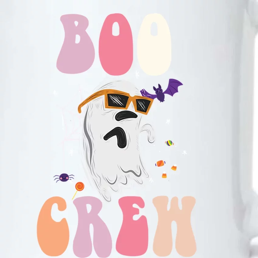 Boo Crew Cute Ghost Halloween Costume Spooky Season Gift Black Color Changing Mug