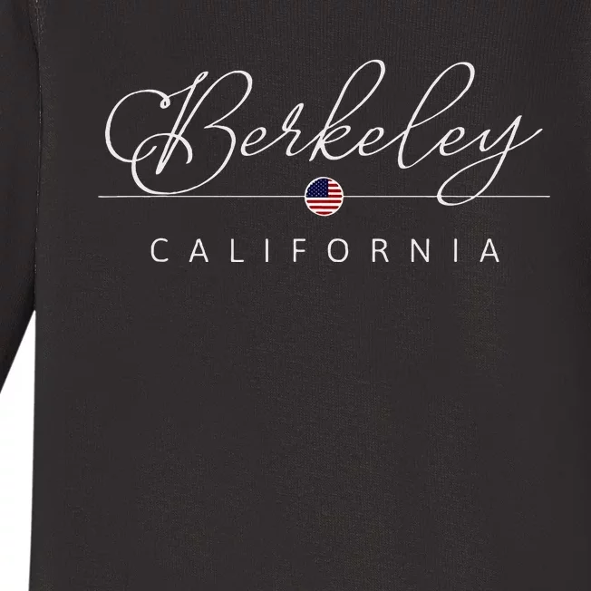 Berkeley California Ca On Berkeley Baby Long Sleeve Bodysuit