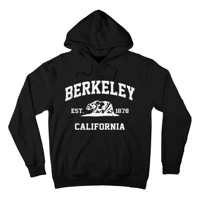 Berkeley California CA Vintage State Athletic Style Tall Hoodie