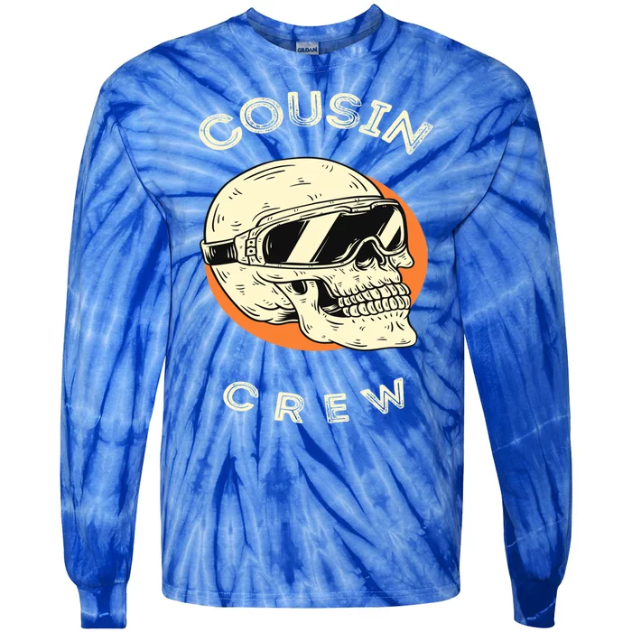 Best Cousin Crew Meaningful Gift Tie-Dye Long Sleeve Shirt