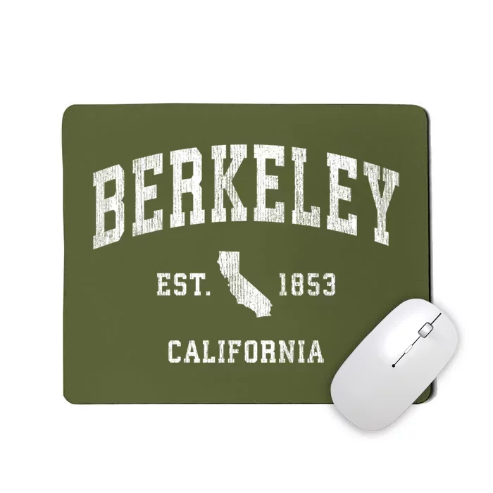 Berkeley California Ca Vintage Athletic Mousepad