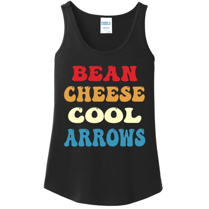 Bean Cheese Cool Arrows Ladies Essential Tank