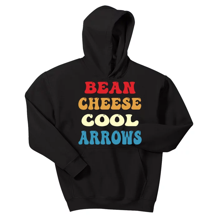 Bean Cheese Cool Arrows Kids Hoodie