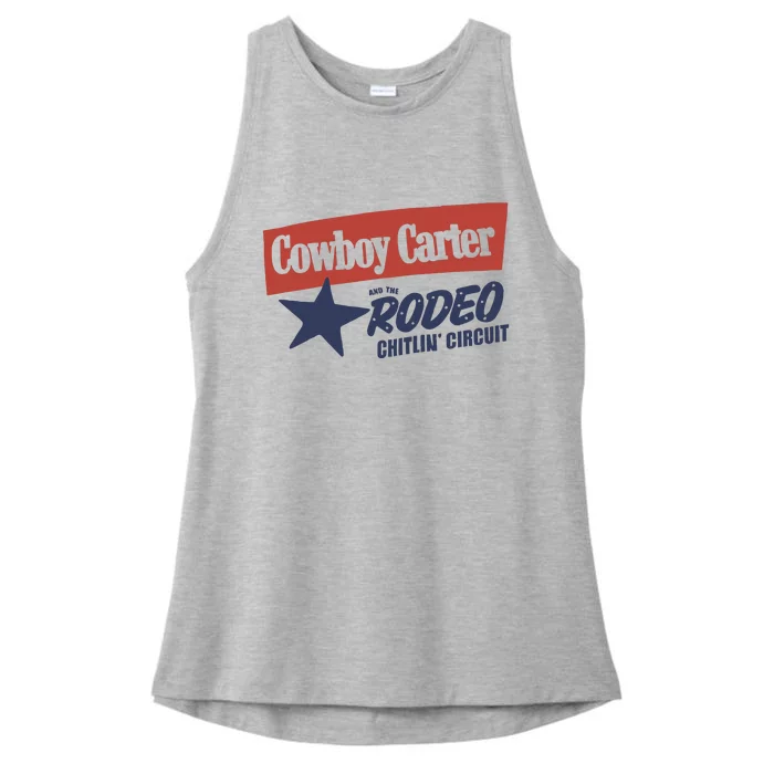 Beyoncé Cowboy Carter 2024 Ladies Tri-Blend Wicking Tank