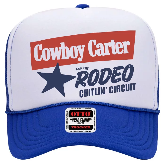 Beyoncé Cowboy Carter 2024 High Crown Mesh Trucker Hat