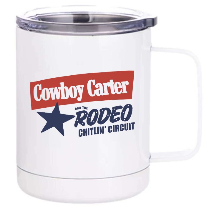 Beyoncé Cowboy Carter 2024 Front & Back 12oz Stainless Steel Tumbler Cup