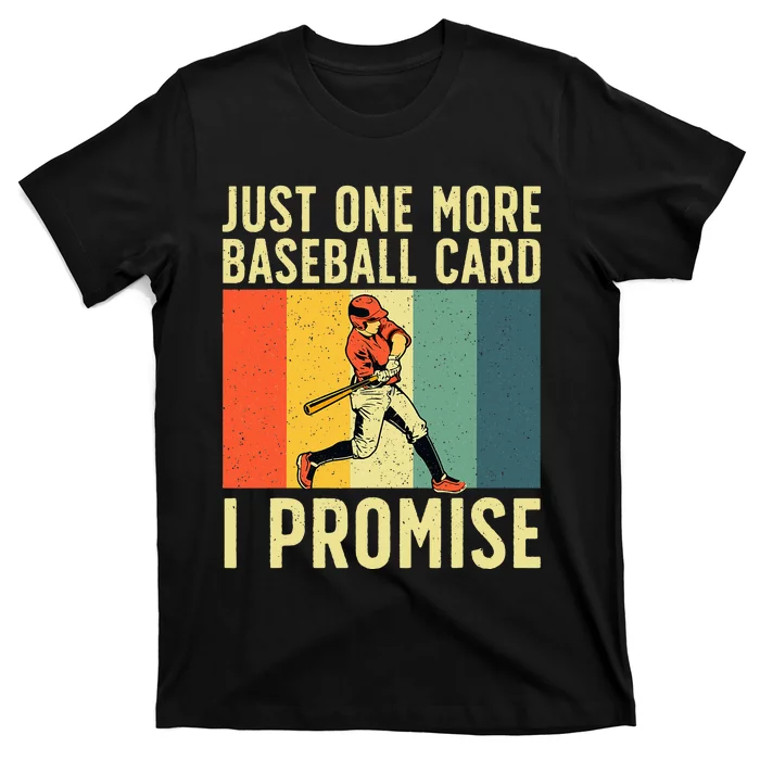 Baseball Card Collector Card Collecting T-Shirt