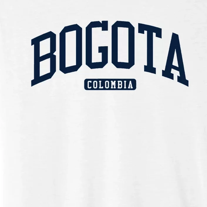 Bogota Colombia College University Style ChromaSoft Performance T-Shirt