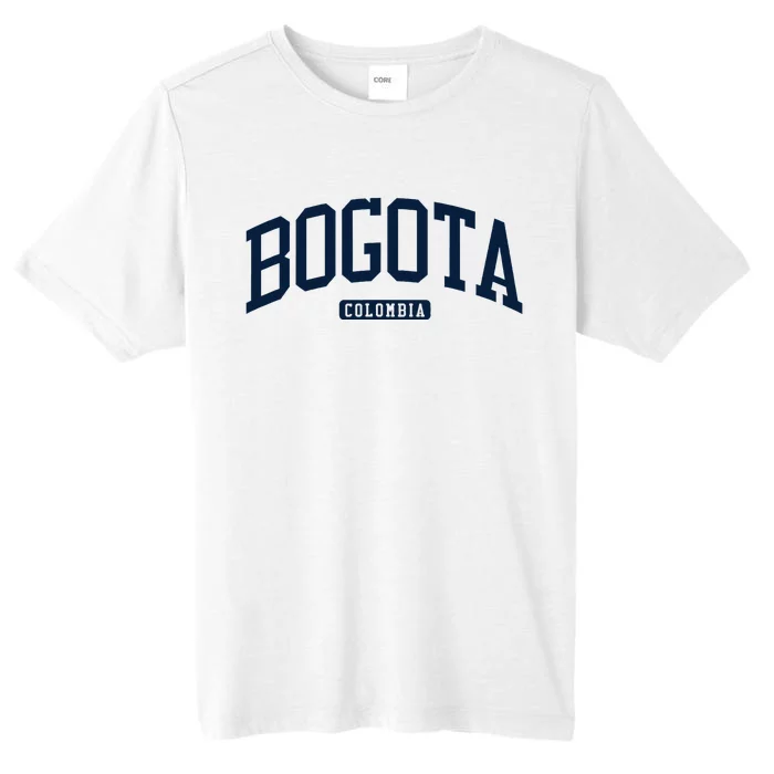 Bogota Colombia College University Style ChromaSoft Performance T-Shirt