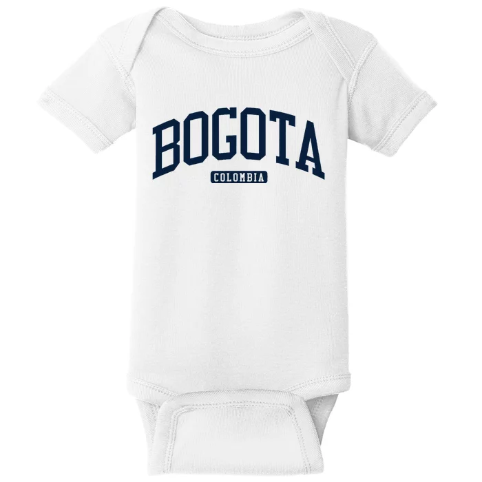 Bogota Colombia College University Style Baby Bodysuit