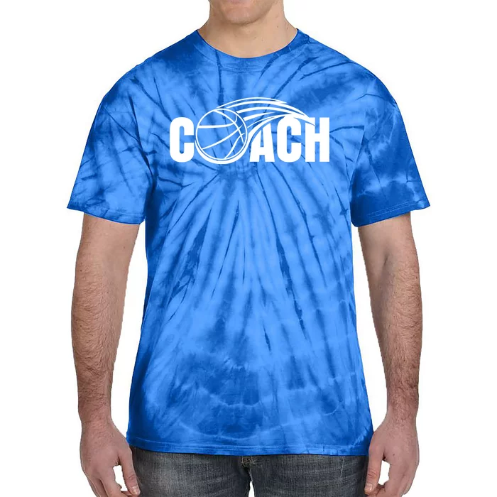 Basketball Coach Coaching Basketballer Trainer Gift Tie-Dye T-Shirt