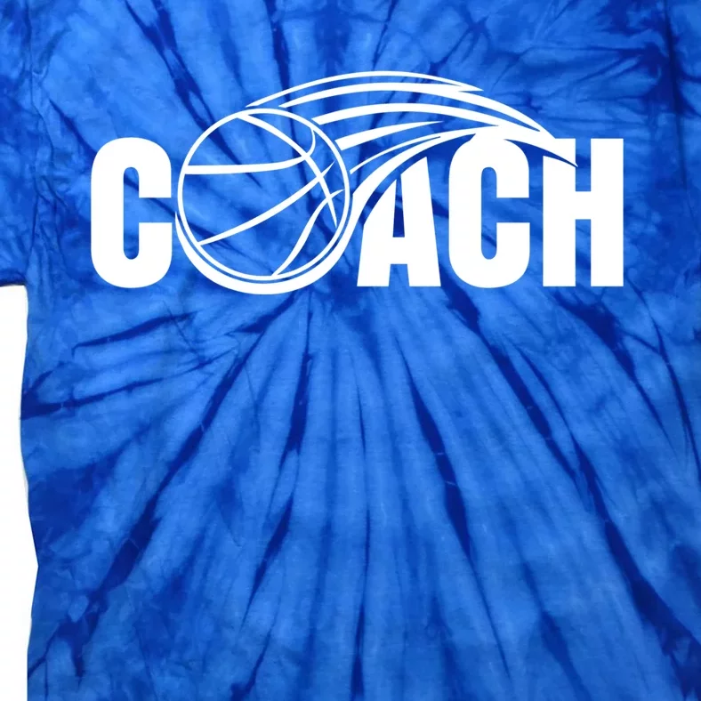 Basketball Coach Coaching Basketballer Trainer Gift Tie-Dye T-Shirt