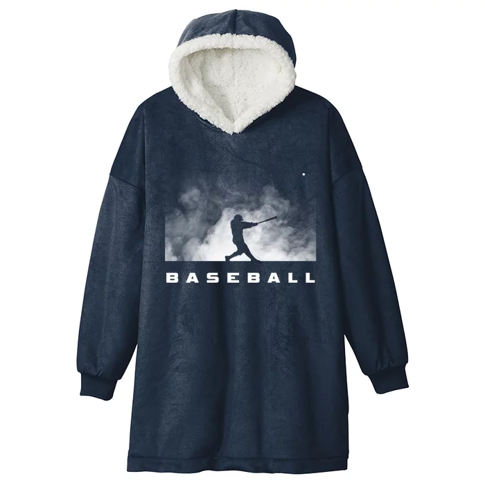 Baseball Clothing Cute Gift Baseball Cute Gift Hooded Wearable Blanket