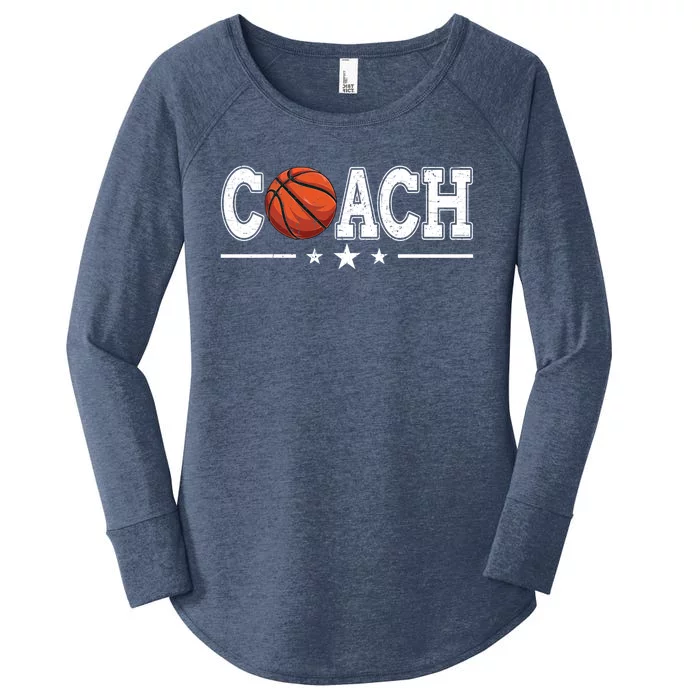 Basketball Coach Coaching Staff Professional Coaches Gift Women's Perfect Tri Tunic Long Sleeve Shirt