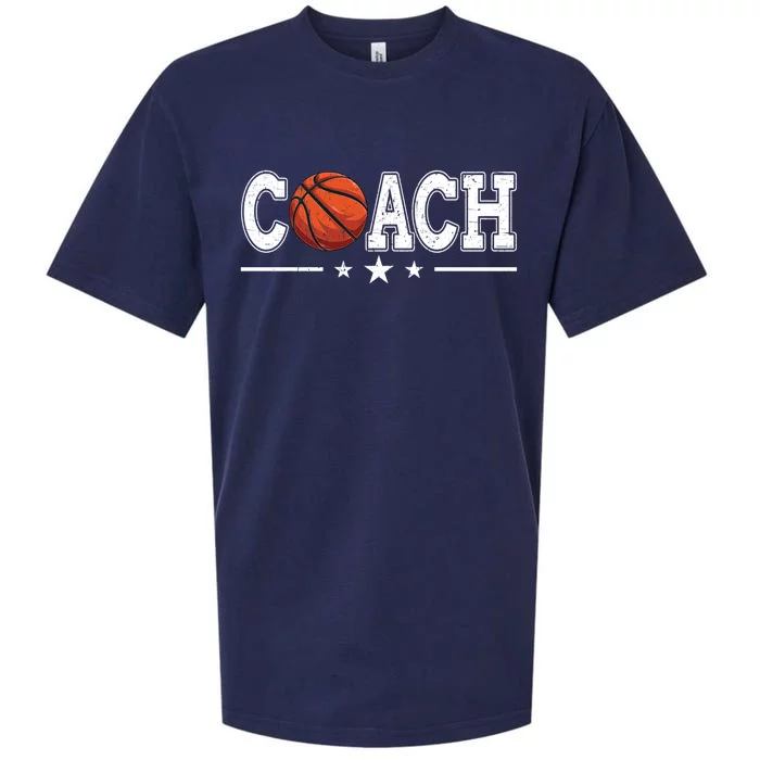 Basketball Coach Coaching Staff Professional Coaches Gift Sueded Cloud Jersey T-Shirt