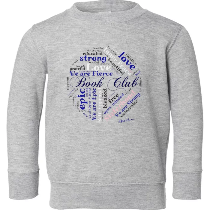 Book Club custom design Belmoun Toddler Sweatshirt