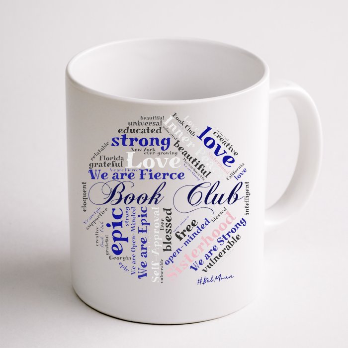 Book Club custom design Belmoun Front & Back Coffee Mug