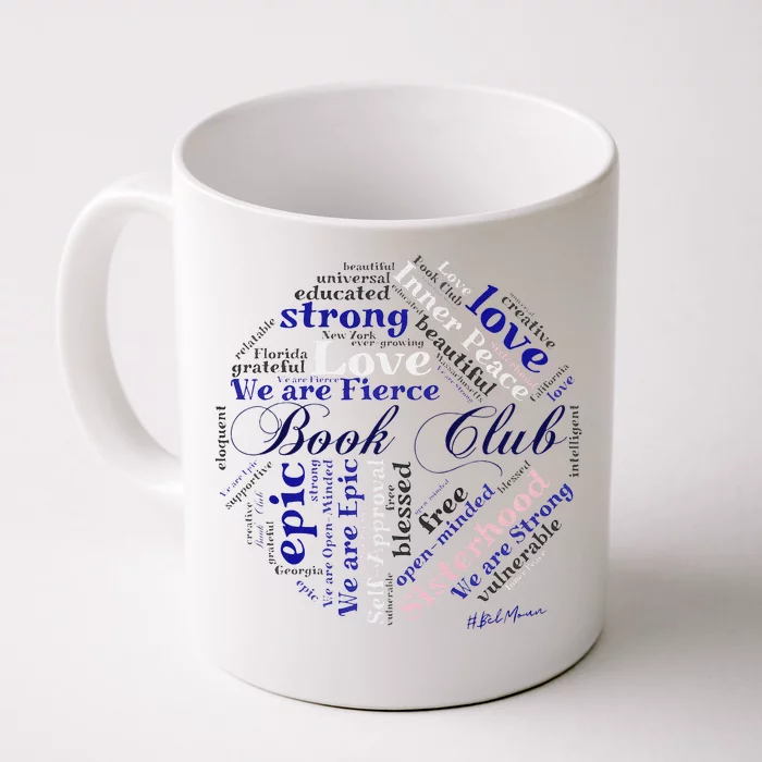 Book Club custom design Belmoun Front & Back Coffee Mug