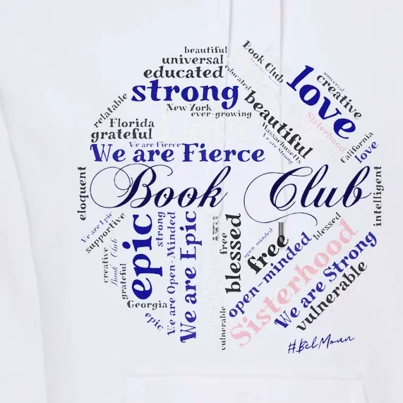 Book Club custom design Belmoun Premium Hoodie