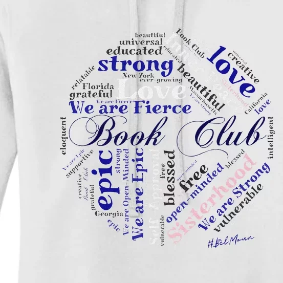 Book Club custom design Belmoun Women's Pullover Hoodie