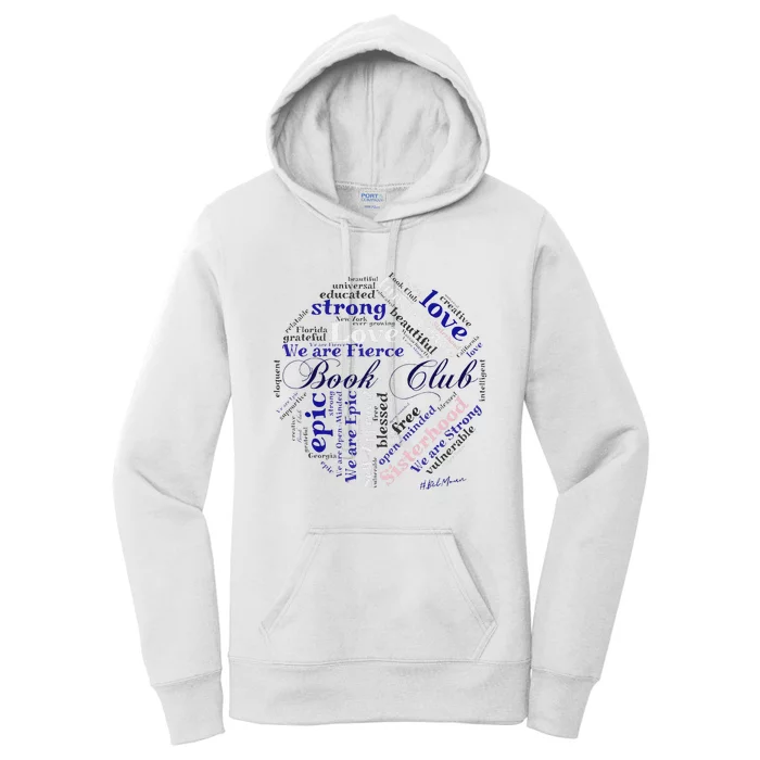 Book Club custom design Belmoun Women's Pullover Hoodie