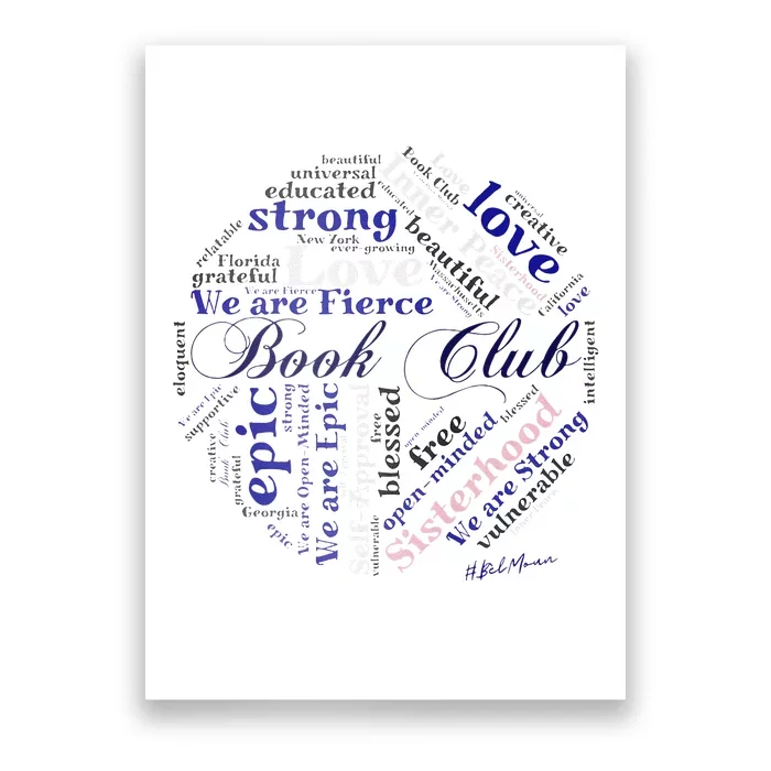 Book Club custom design Belmoun Poster