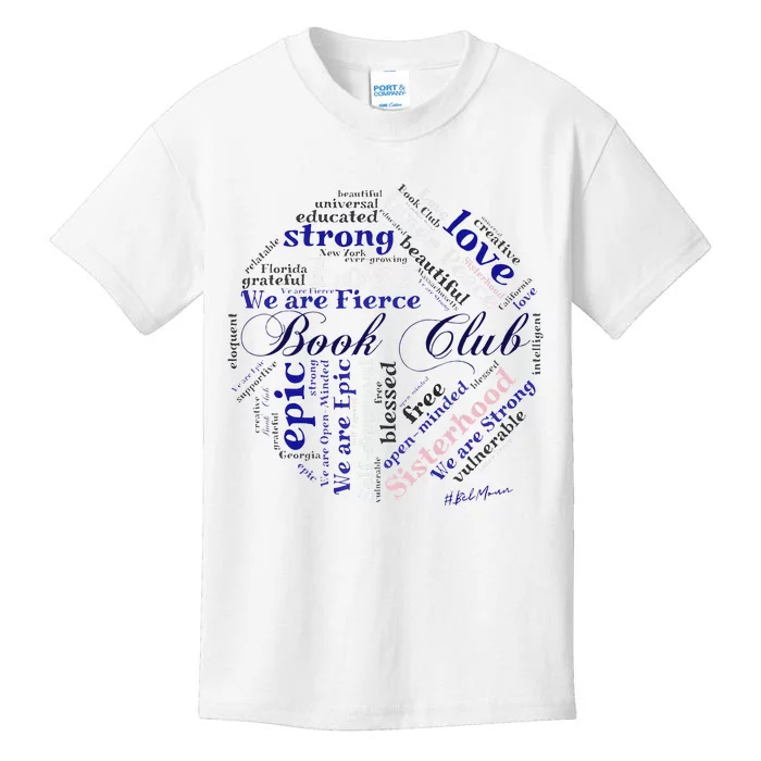 Book Club custom design Belmoun Kids T-Shirt