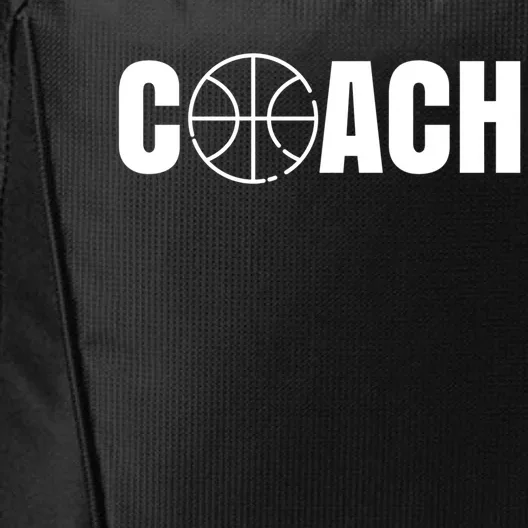 Basketball Coach Coaching Trainer Basketballer Gift City Backpack