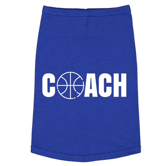 Basketball Coach Coaching Trainer Basketballer Gift Doggie Tank