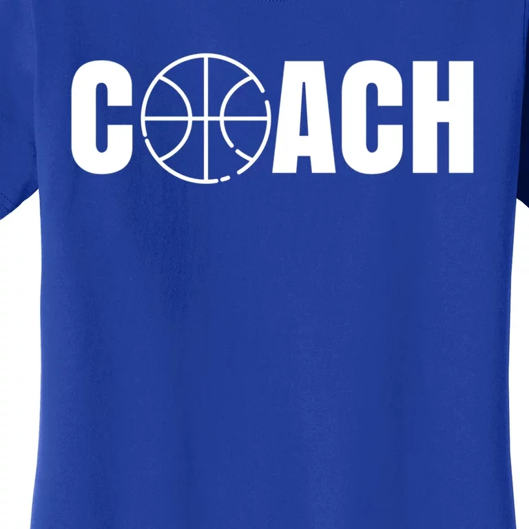 Basketball Coach Coaching Trainer Basketballer Gift Women's T-Shirt