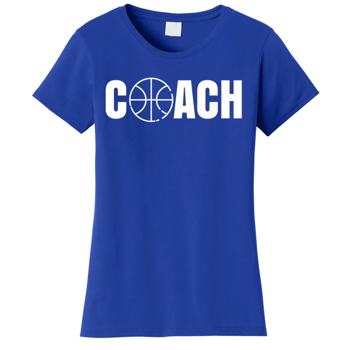 Basketball Coach Coaching Trainer Basketballer Gift Women's T-Shirt