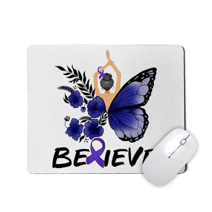 Butterfly Colon Cancer Mousepad