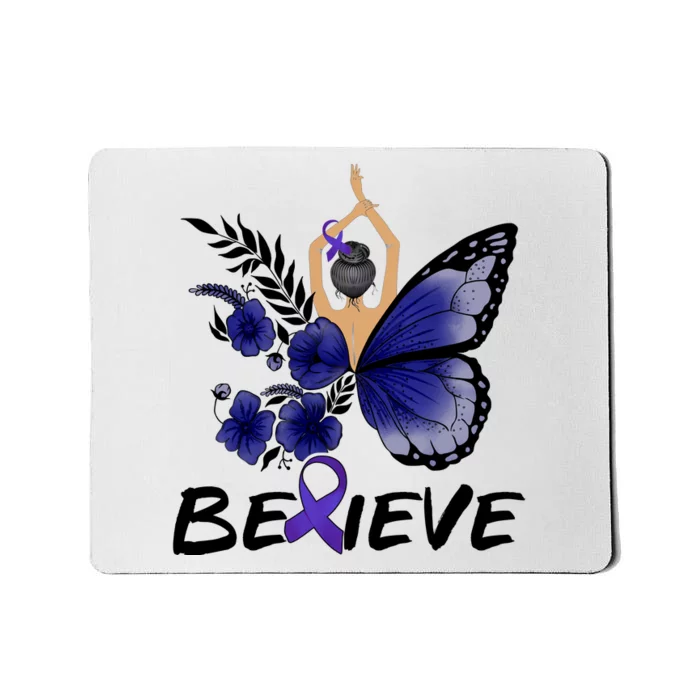 Butterfly Colon Cancer Mousepad