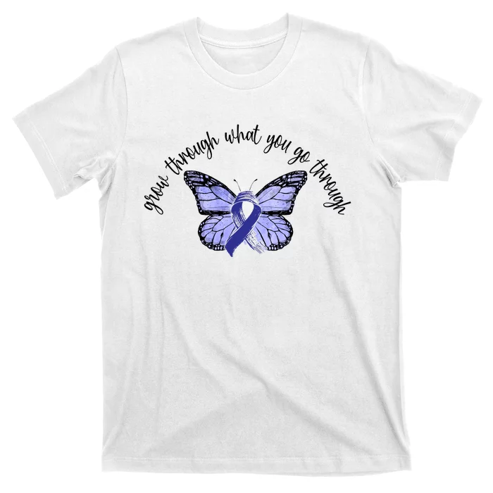 Butterfly Colon Cancer T-Shirt