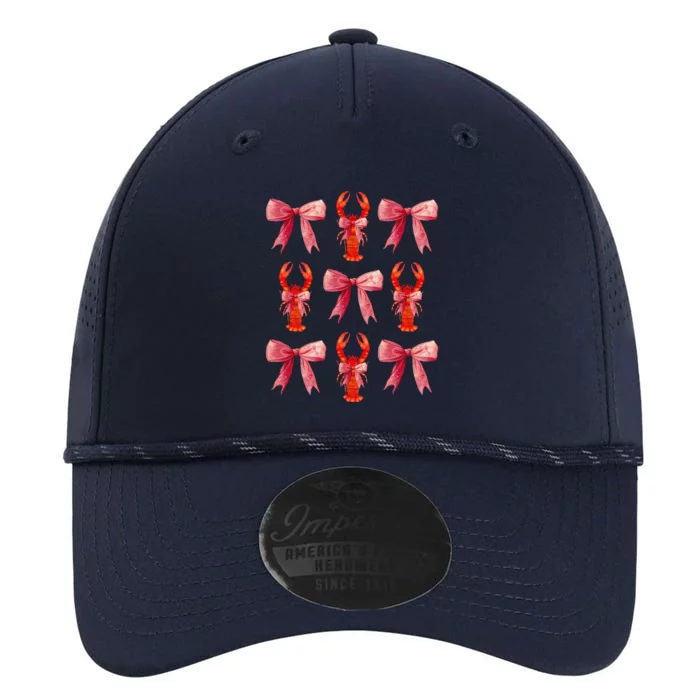 Bow Cute Coquette Crawfish Performance The Dyno Cap