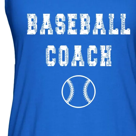 Baseball Coach Cute Gift Ladies Essential Flowy Tank