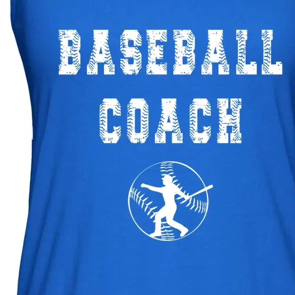 Baseball Coach Cute Gift Ladies Essential Flowy Tank