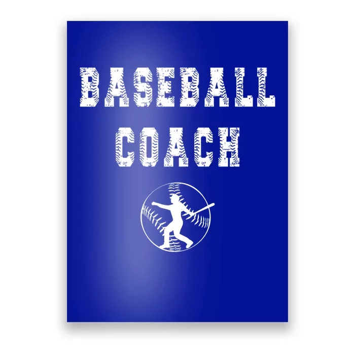 Baseball Coach Cute Gift Poster