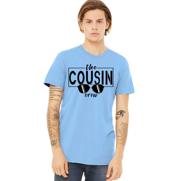 Best Cousin Crew Squad Christmas Leader Of The Cousin Crew Gift Premium T-Shirt