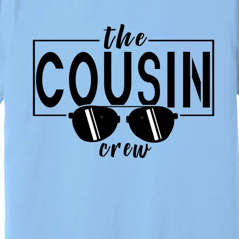 Best Cousin Crew Squad Christmas Leader Of The Cousin Crew Gift Premium T-Shirt