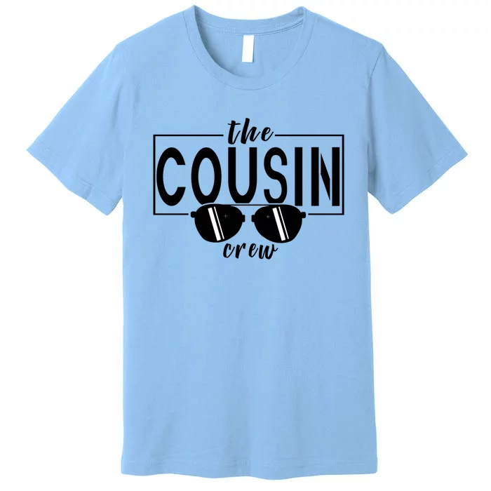 Best Cousin Crew Squad Christmas Leader Of The Cousin Crew Gift Premium T-Shirt