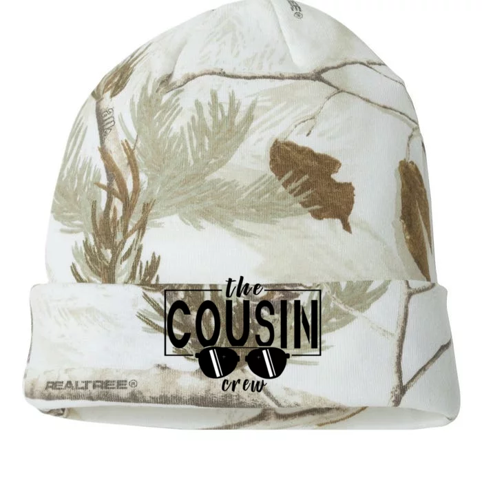 Best Cousin Crew Squad Christmas Leader Of The Cousin Crew Gift Kati - 12in Camo Beanie