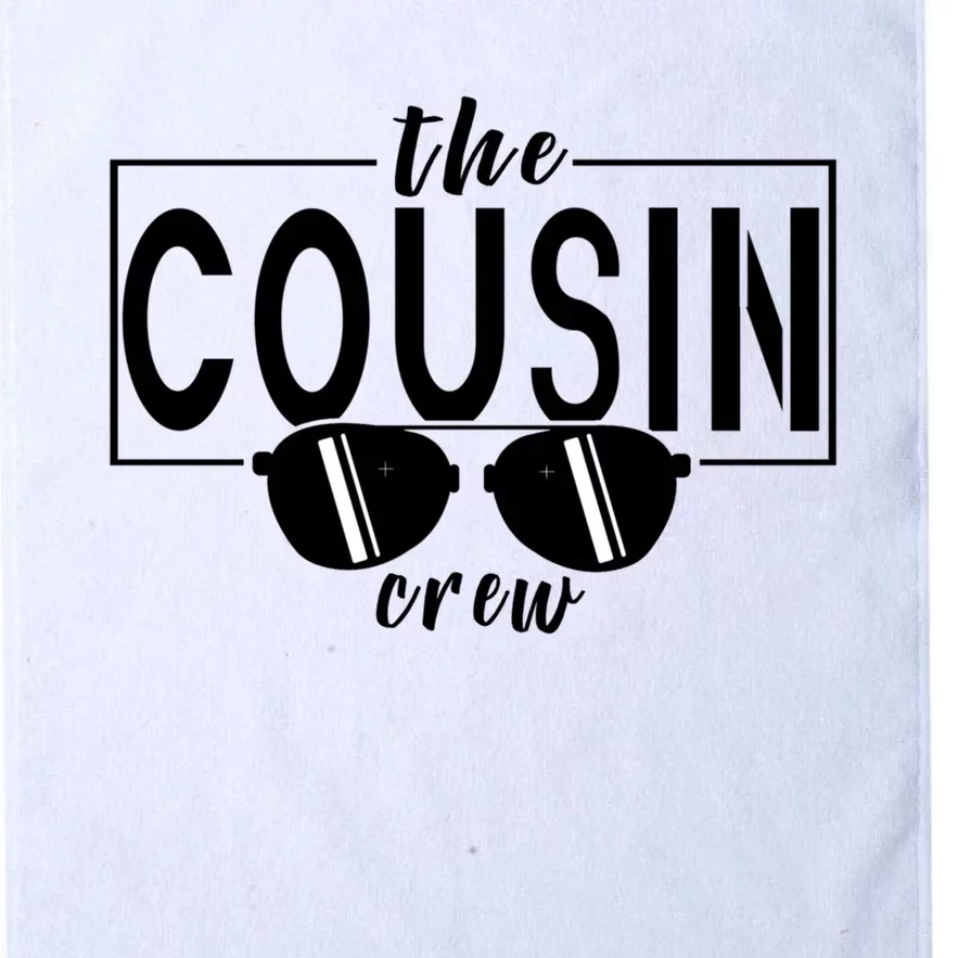 Best Cousin Crew Squad Christmas Leader Of The Cousin Crew Gift Platinum Collection Golf Towel