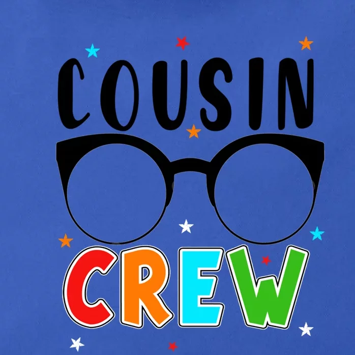 Best Cousin Crew Squad Christmas Leader Of The Cousin Crew Funny Gift Zip Tote Bag