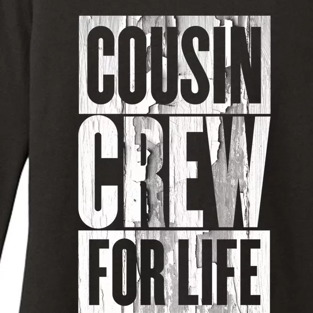 Big Cousin Crew For Life Big Cousin Crew Cousin Crew Gift Womens CVC Long Sleeve Shirt