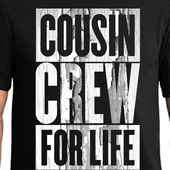 Big Cousin Crew For Life Big Cousin Crew Cousin Crew Gift Pajama Set