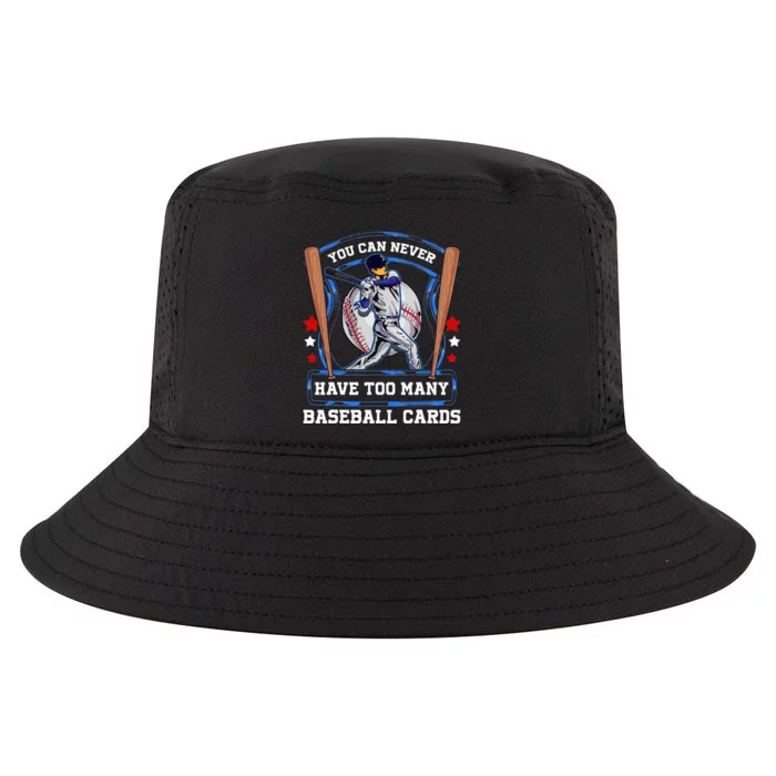 Baseball Cards Collector Cool Comfort Performance Bucket Hat