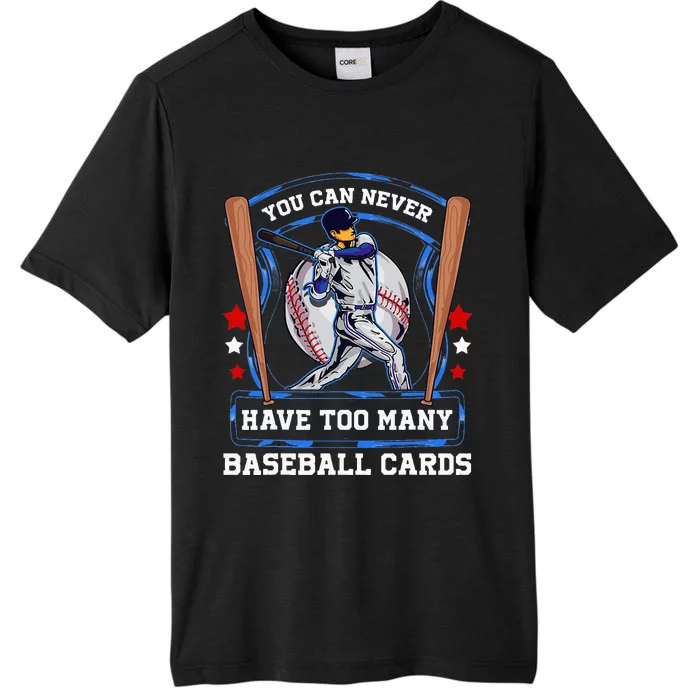 Baseball Cards Collector ChromaSoft Performance T-Shirt