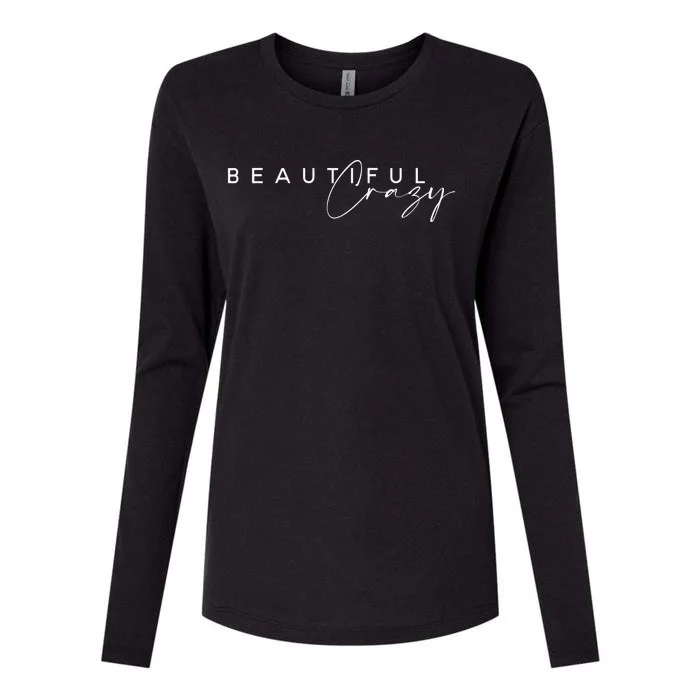 Beautiful Crazy Country Music Womens Cotton Relaxed Long Sleeve T-Shirt